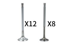 Ventiler Sæt Gør VW Audi 058109601C 058109611M B18636 Borsehung
