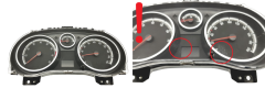 Speedometer Opel Corsa D P0013312043 51859
