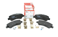 Bremseklodser Citroen Peugeot 1646186180 GDB1677 TRW