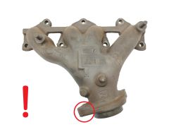 Udstødningsmanifold 8200725575 8200191350 6001548025 1.4 1.6 Dacia Renault