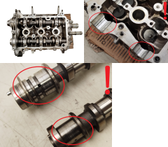 Topstykke Toyota Aygo 1KR 1611541580 1.0 12v C1 107 2