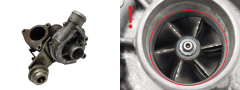 Turbolader 9644384180 0375F9 2.0 HDI 16v Garrett Citroen C8 807 Peugeot