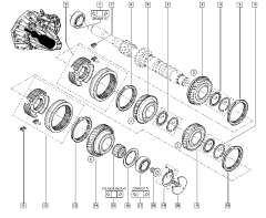 Leje Original Renault 25X62X17 3220300Q0J