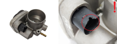 Spjældhusventil Renault 8200171134 8200190230 1.6 16V 2