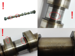 Knastaksel 0801FN V759025180 1.4 1.6 VTI Citroen Peugeot Mini 1429