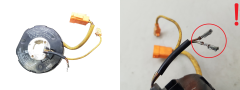 Airbag-slipring Opel 90491755 GM