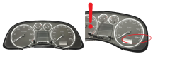Speedometer Peugeot 307 9651299680 C 00 48089