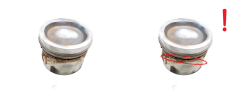 Motorstempel B 7700113638 2.0 8V F3R Renault 1026