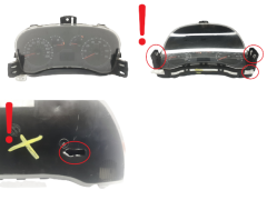 Omdrejningstæller Fiat Panda 51711239 503000480900 48773