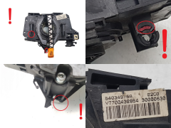 Airbag-slipring V7700432854 7701045279 Renault Clio 2 Lucas 29