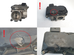 Spjældhusventil Renault Smart 161203912R H8201269254 1.0 2085