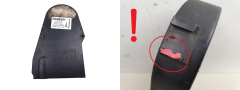 Tandremsskærm 9609560680 0320K8 Citroen Peugeot Xantia 306 2.0
