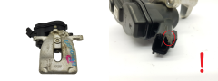Bremsekaliber Højre Bag 440019012R 440002496R Renault