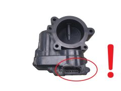 Spjældhusventil V862419080 A2C38050700 Citroen Peugeot Mini 1.4 1.6