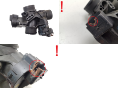 Spjældhusventil Peugeot 407 9655971780 1.6 HDI Delphi 1534