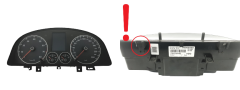 Speedometer VW Touran 1T0920874E 110080379009 56070