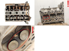 Topstykke Opel 90400233 1.0 12V Z10XE 2