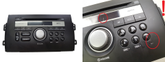 Radio CD-afspiller Suzuki Fiat 39101-79J0 CQ-MX0571G PACR04 1119