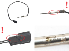 Udstødningstemperatursensor 226400396R Master 3 Movano 2 2.3 dCi