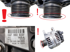 Generator 06F903023F 0124525091 Bosch VW
