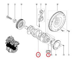 Krumtaplejer Original Renault 2.0-2.3 dCI 7701476740
