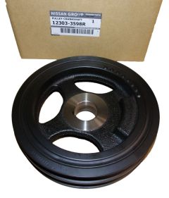 Krumtapaksel remskive Ny Original 123033598R Renault Dacia