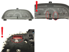 Speedometer Renault Laguna 1 7700416806 C 50813