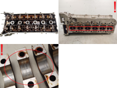 Topstykke BMW 1436793 3.0 24V 306S3