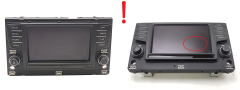 Radiodisplay Navi Volkswagen 3G0919605D ABT Std2 Nav