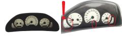 Omdrejningstæller Mercedes CLK W208 A2085401211 48562