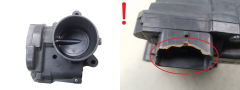Spjældhusventil V757669780-02 A2C53279370 PSA Mini 1566