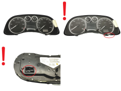 Omdrejningstæller Peugeot 307 9655476580 G00 59131