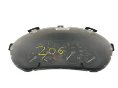 Omdrejningstæller Peugeot 206 9645847080 57394