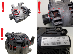 Generator 5705NH 9665617780 TG15C134 CL15 Valeo Citroen Peugeot 1057