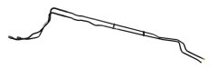 Brændstofslange Ny Original 9809702780 Citroen Peugeot