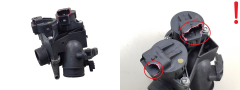 Spjældhusventil Citroen Peugeot Mini 9686487880 1.6 HDI Delphi