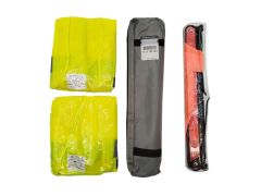 Sikkerhedsvest + Advarselstrekant Ny Original 7711780763 Renault