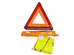 Sikkerhedsvest + Advarselstrekant Renault 7711425750 Original