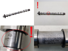 Knastaksel 9644216280 0801AC 2.0 HDI 16v Citroen Peugeot 1086