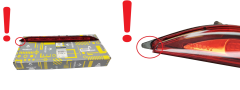 Bremselygte Ny 265900010R Renault Megane 3 CC Bremselygte Ny 265900010R Renault Megane 3 CC