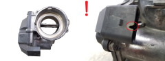 Spjældhusventil 03G128063G A2C53249824 VAG TDI 1951