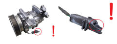Aircondition Kompressor 8200953359 SD6V12 1918 Sanden Renault Nissan 1031