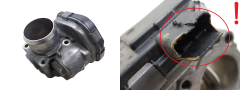 Spjældhusventil Citroen Peugeot 9673534480 1.6 HDI Delphi 3043