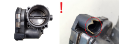 Spjældhusventil VWAG 1.8T 06B133062B 0280750009 Bosch 1752