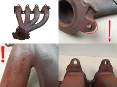 Udstødningsmanifold 114168 8200119714 1.4 1.6 16v Renault