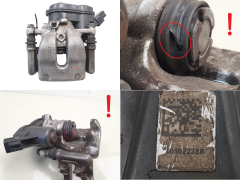 Bremsekaliber Venstre Bag TRW 440110344R 440102238R Renault Scenic 4