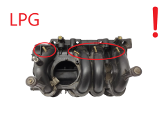 Indsugningsmanifold LPG 8200966437 7700273860 Renault 1.4 1.6