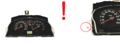 Omdrejningstæller Nissan Micra AX760 51284