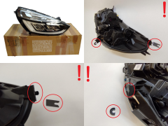 Forlygte Højre Forside Renault Clio 4 260101766R Ny