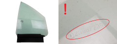 Dørrude Forside Højre 7701470199 7700848397 Renault Megane Cabriolet